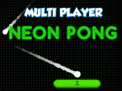 pong game|Neon Pong .